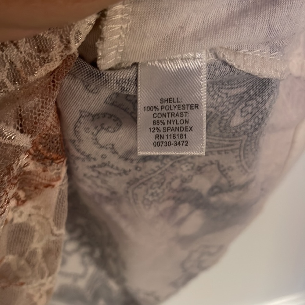 Christopher & Banks Ruffled Lace Top - Picture 7 of 7